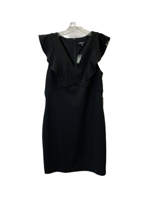 Dress Work By Express In Black, Size: L