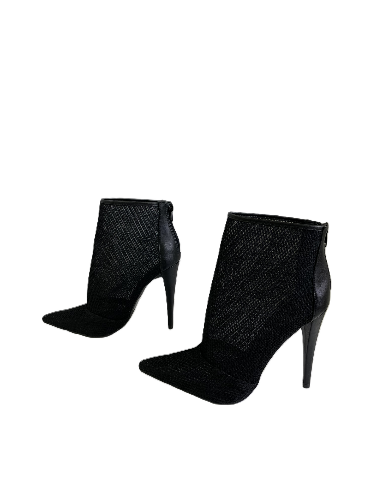 Boots Ankle Heels By Shoedazzle In Black, Size: 9