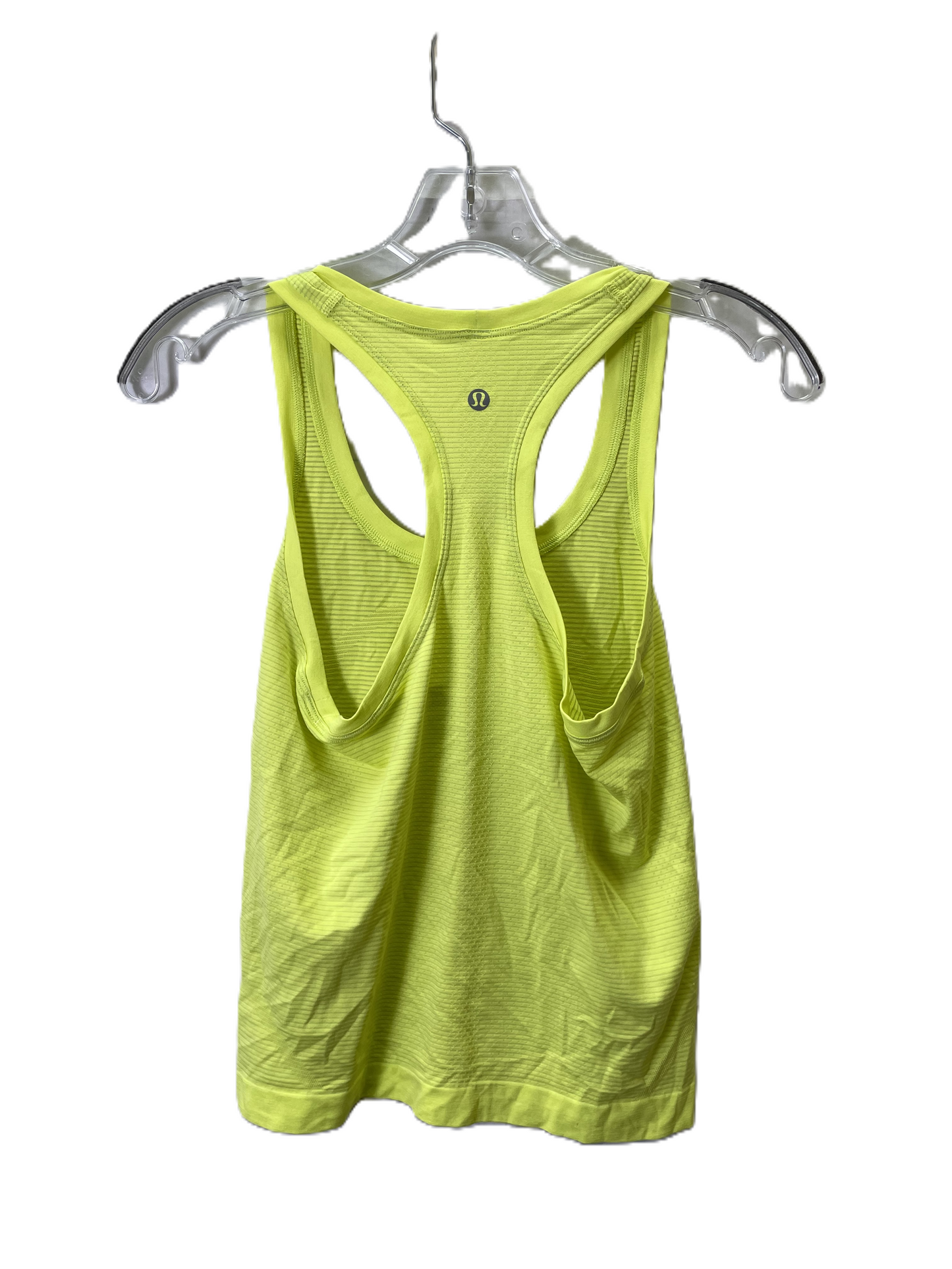 Athletic Tank Top By Lululemon In Yellow, Size: S