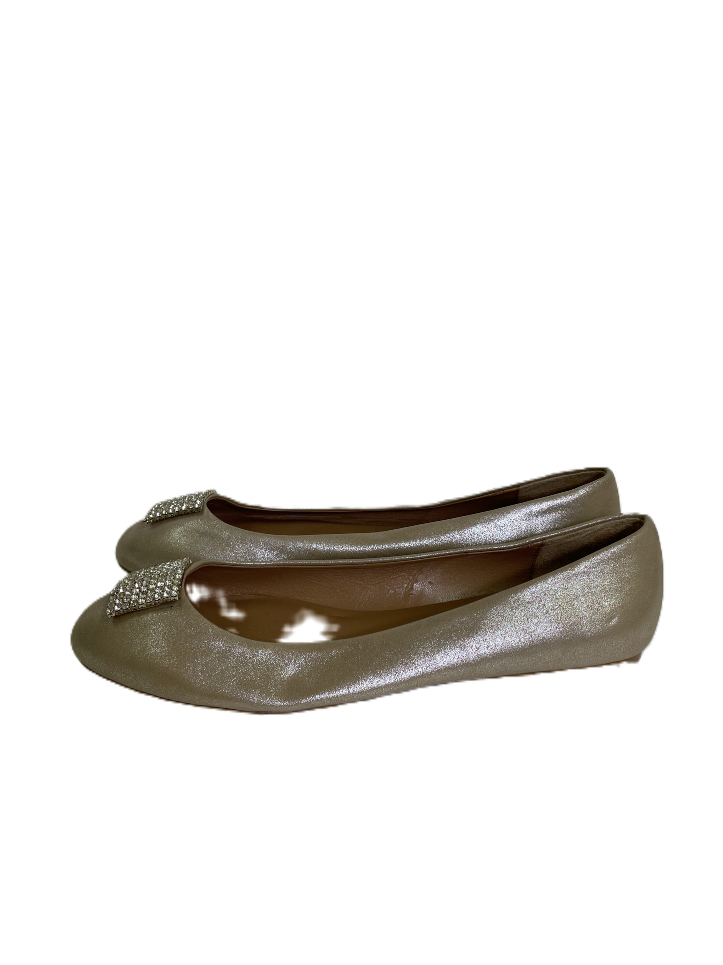 Shoes Flats By Talbots In Taupe, Size: 10.5