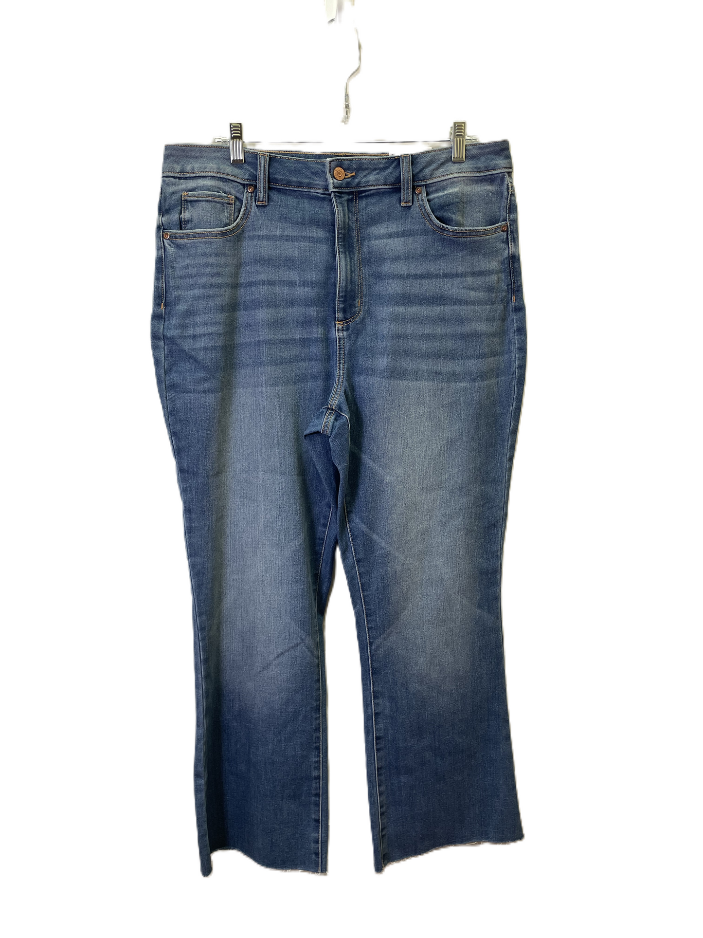 Jeans Flared By Sonoma In Blue Denim, Size: 16