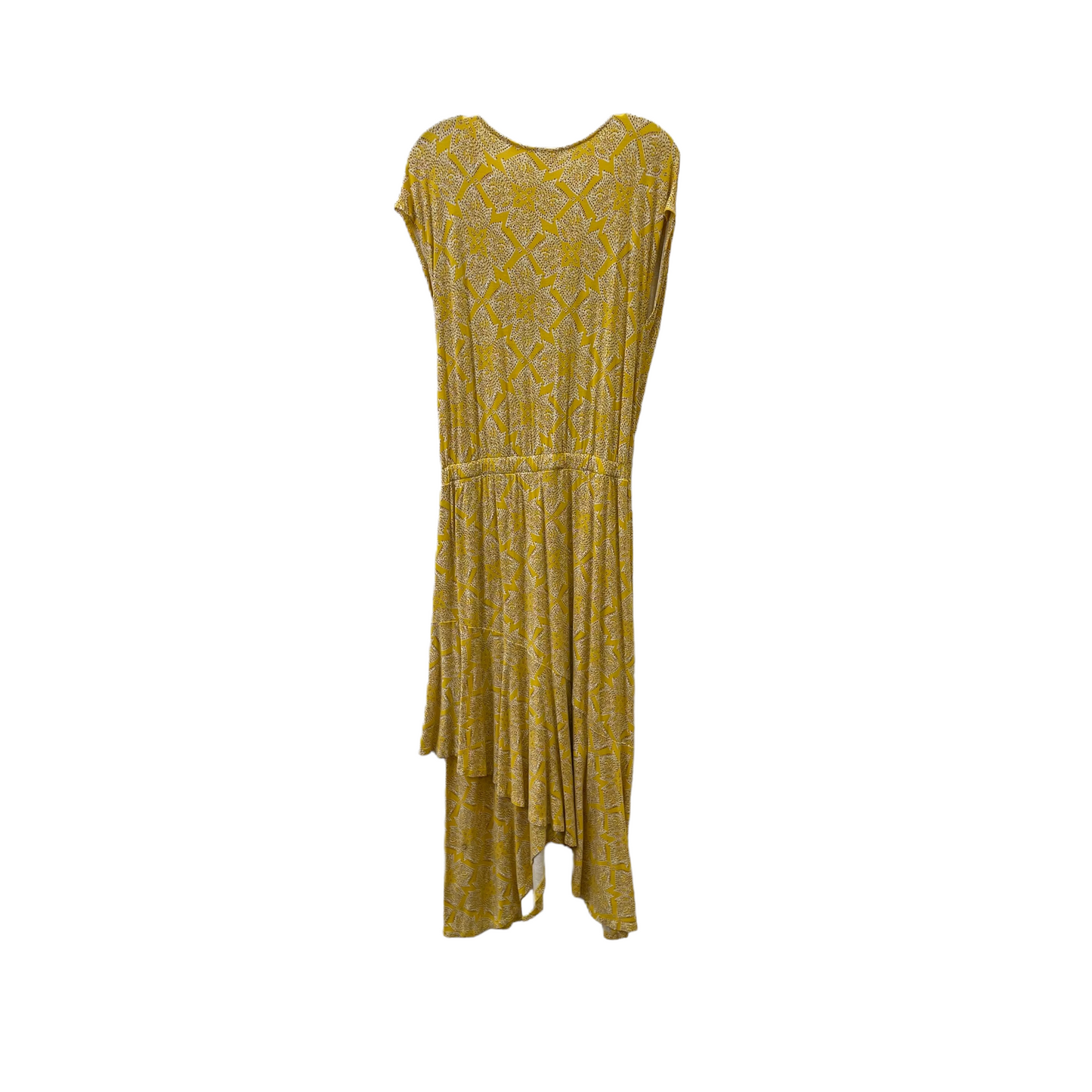Yellow Dress Casual Maxi By Maeve, Size: M