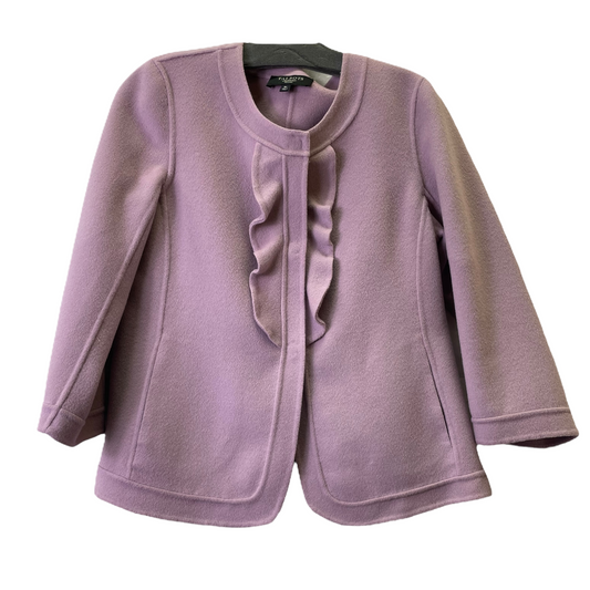 Lavender Jacket Fleece By Talbots, Size: Petite  Medium