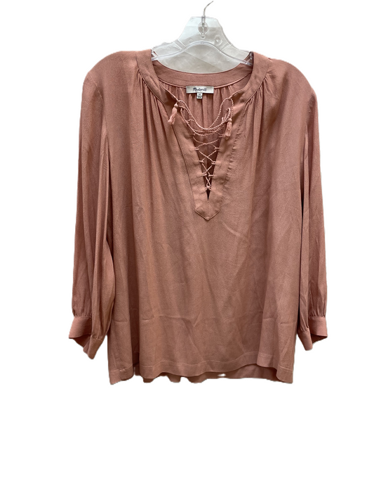 Top Long Sleeve By Madewell  Size: Xs