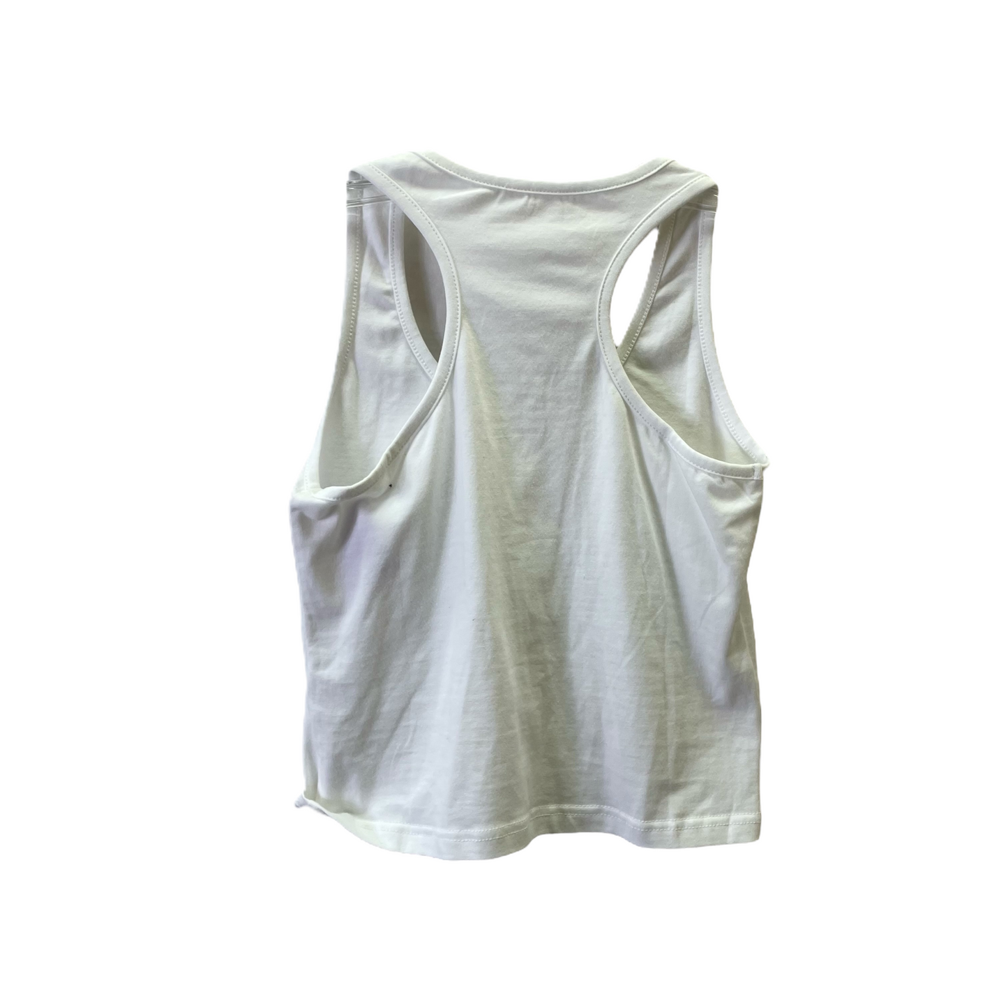 White Tank Top, Size: M