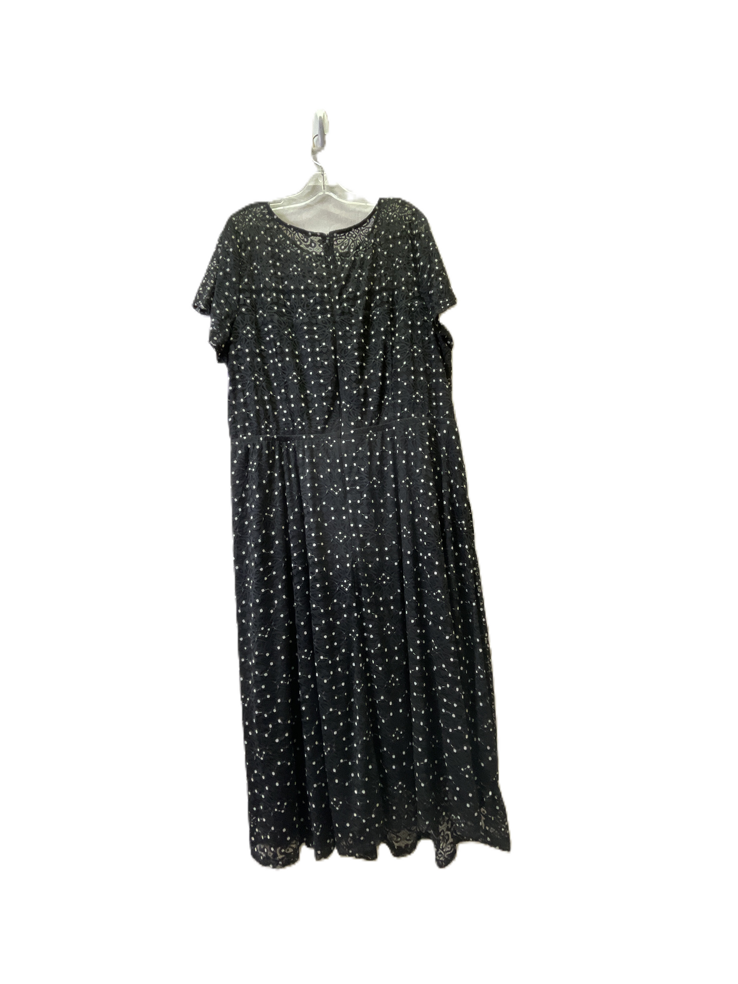 Dress Party Long By Lane Bryant In Black & White, Size: 3x