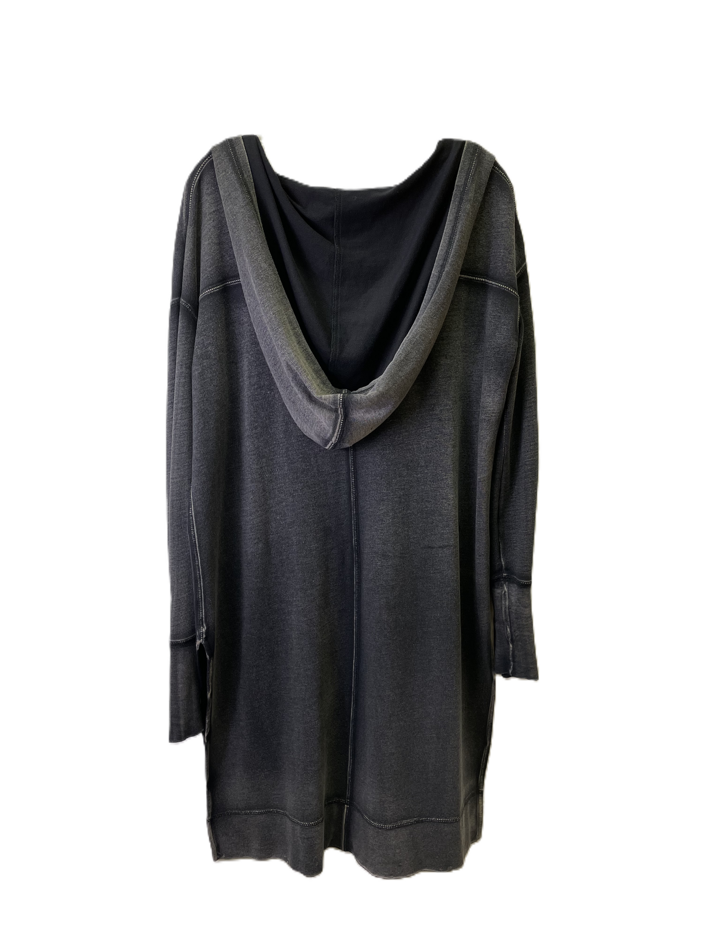 Tunic Long Sleeve By Free People In Black, Size: S