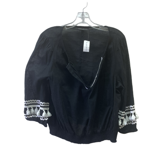 Top 2pc Long Sleeve By Lane Bryant In Black, Size: L