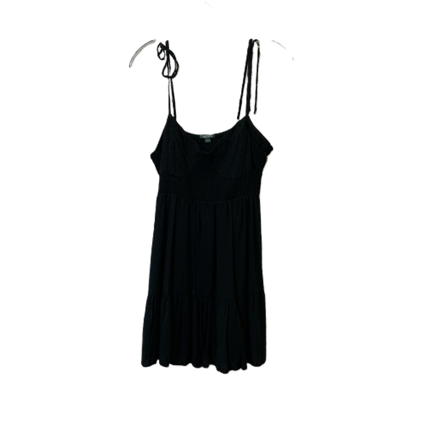 Black Dress Casual Short By Wild Fable, Size: L