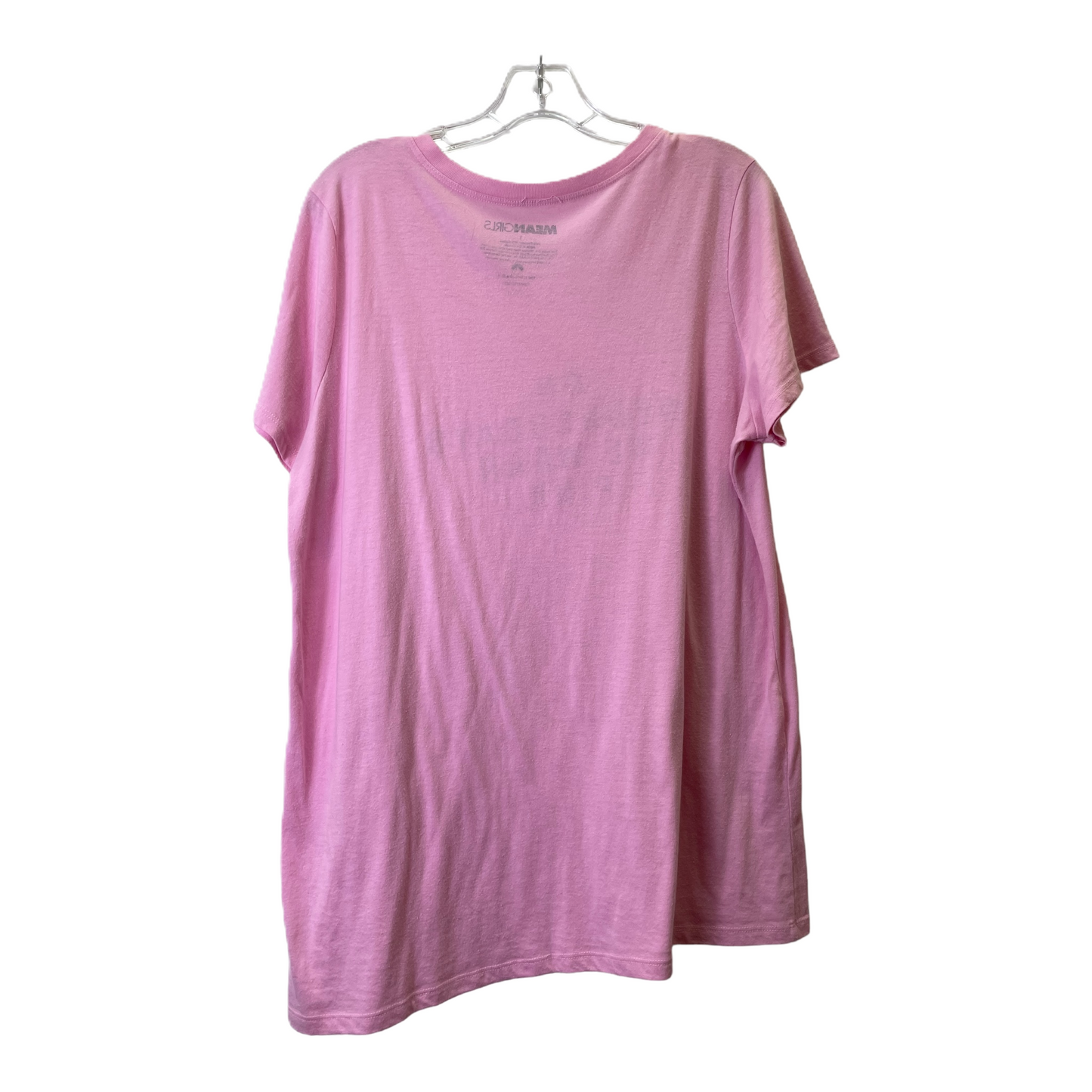 Pink Top Short Sleeve By Torrid, Size: 1x