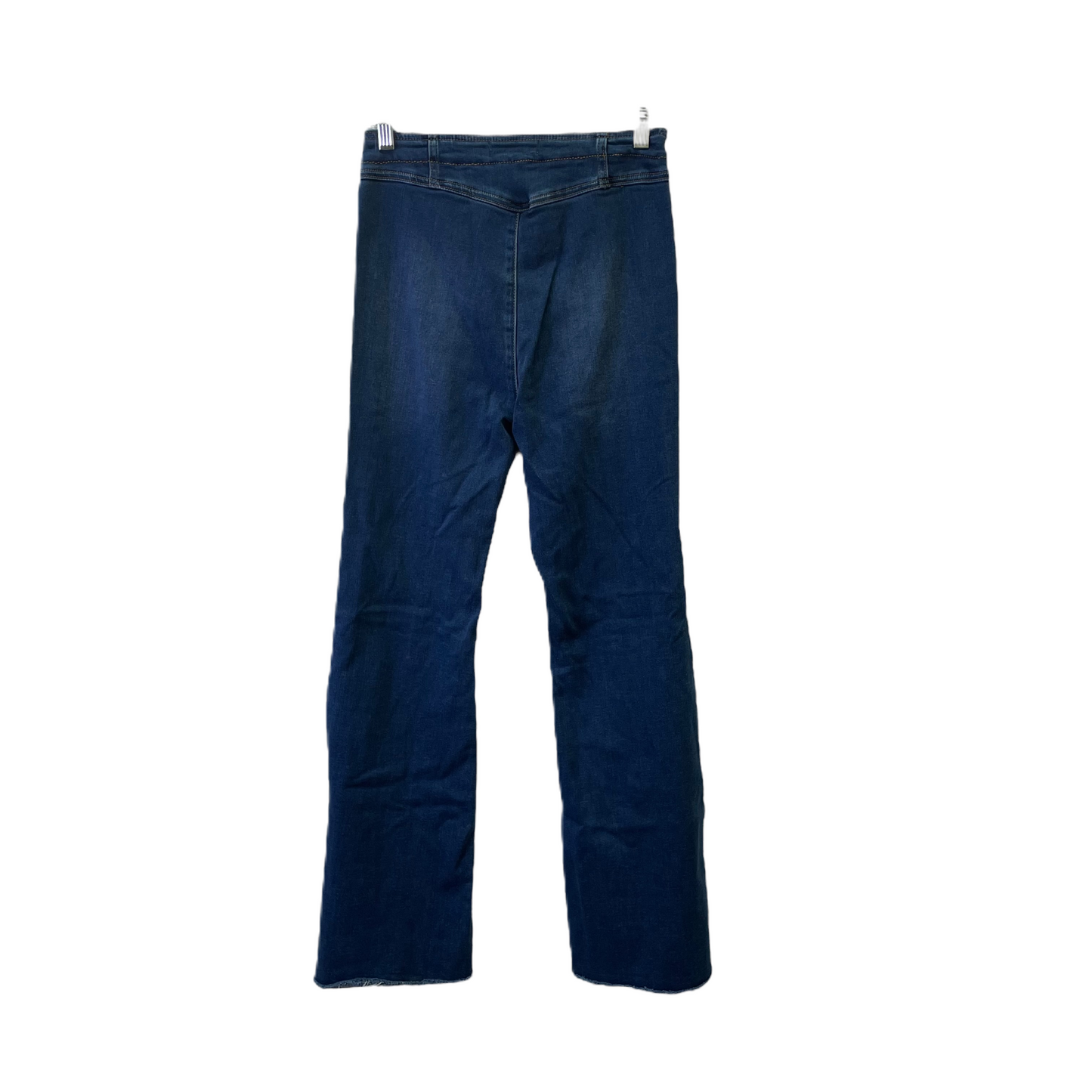 Blue Denim Jeans Flared By Vibrant, Size: 8