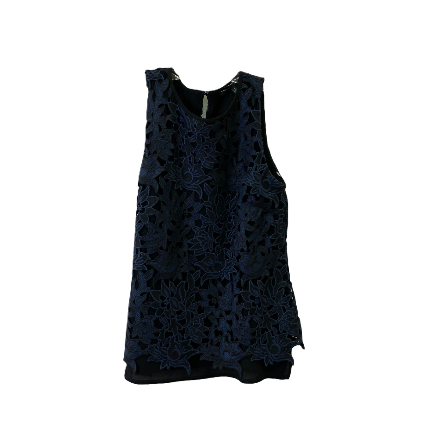 Black & Blue Top Sleeveless By White House Black Market, Size: S