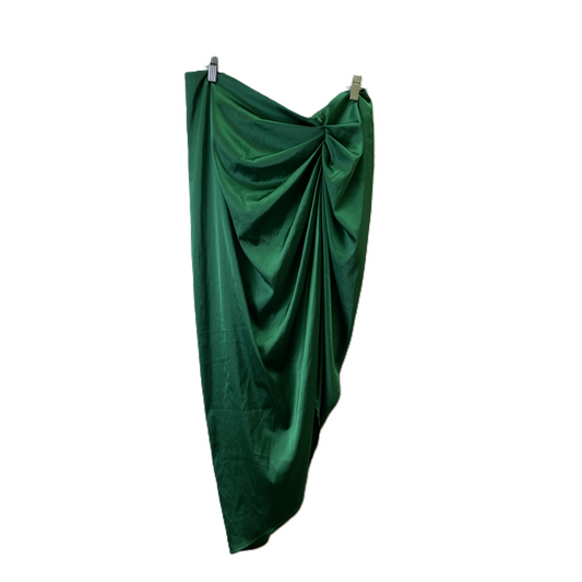 Skirt Maxi By Cme In Green, Size: Xl