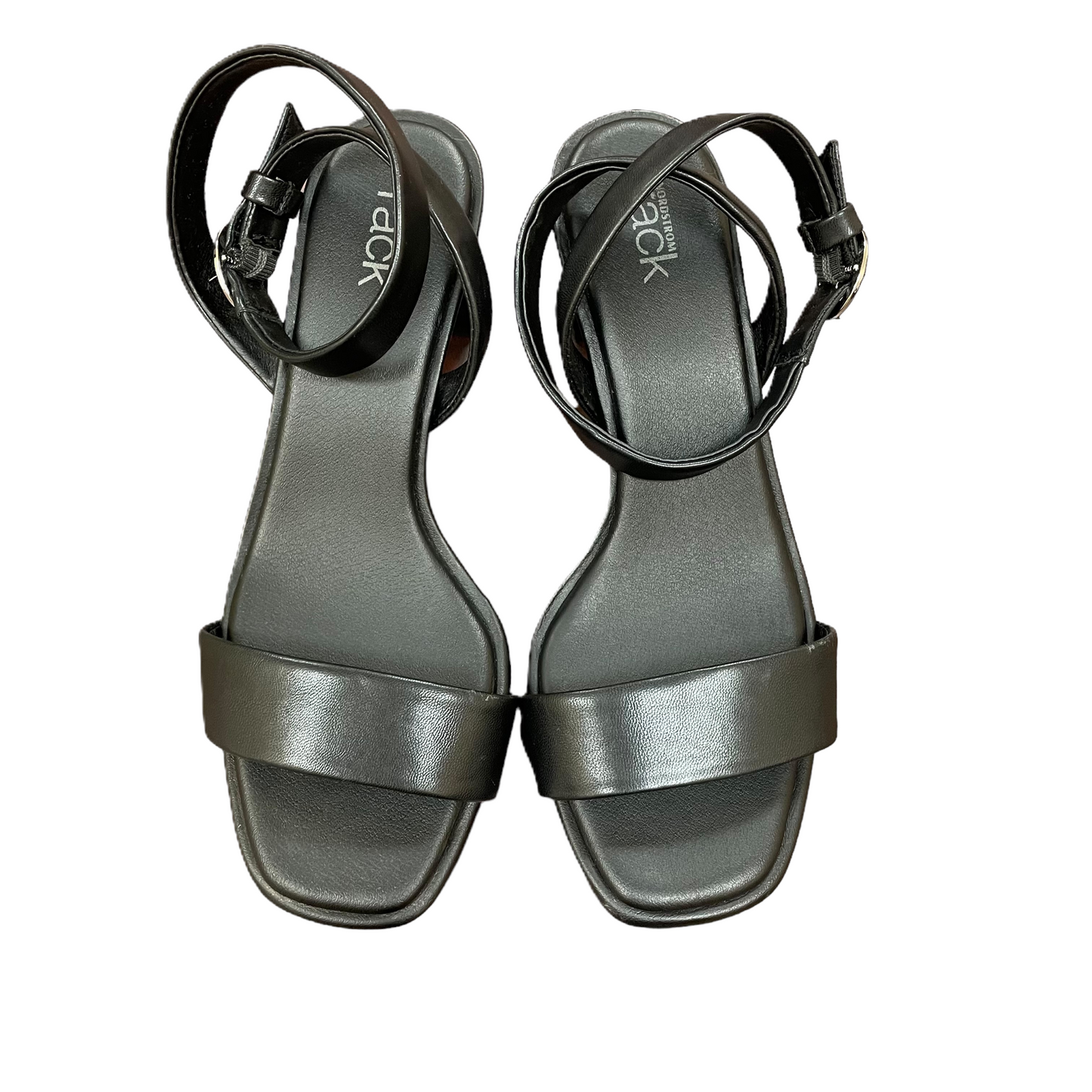 Black Sandals Heels Block By Nordstrom Rack,  Size: 7