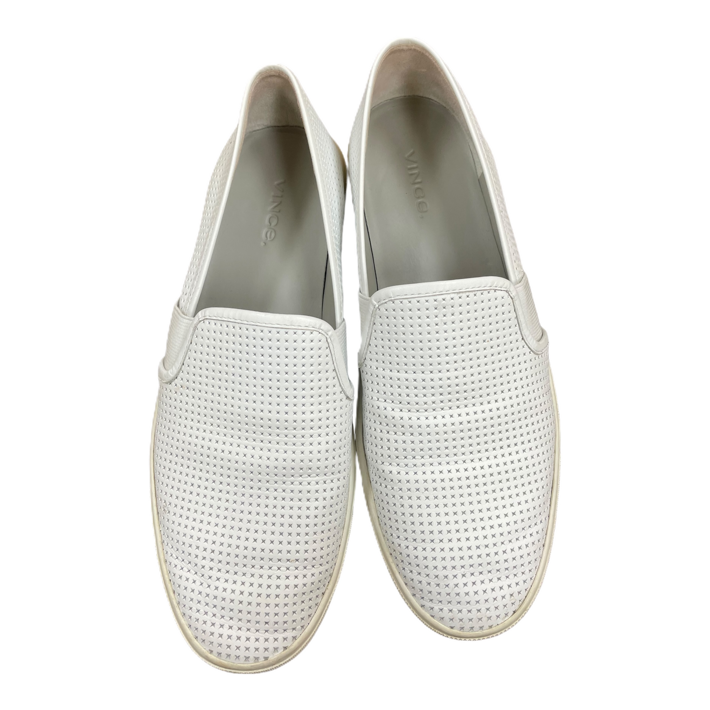 White Shoes Sneakers By Vince, Size: 7.5