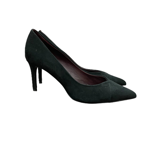 Black Shoes Heels Stiletto By Zara, Size: 11