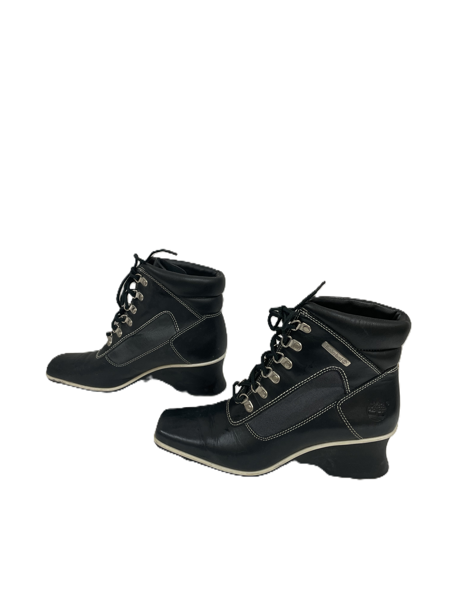 Boots Ankle Heels By Timberland In Black, Size: 8.5