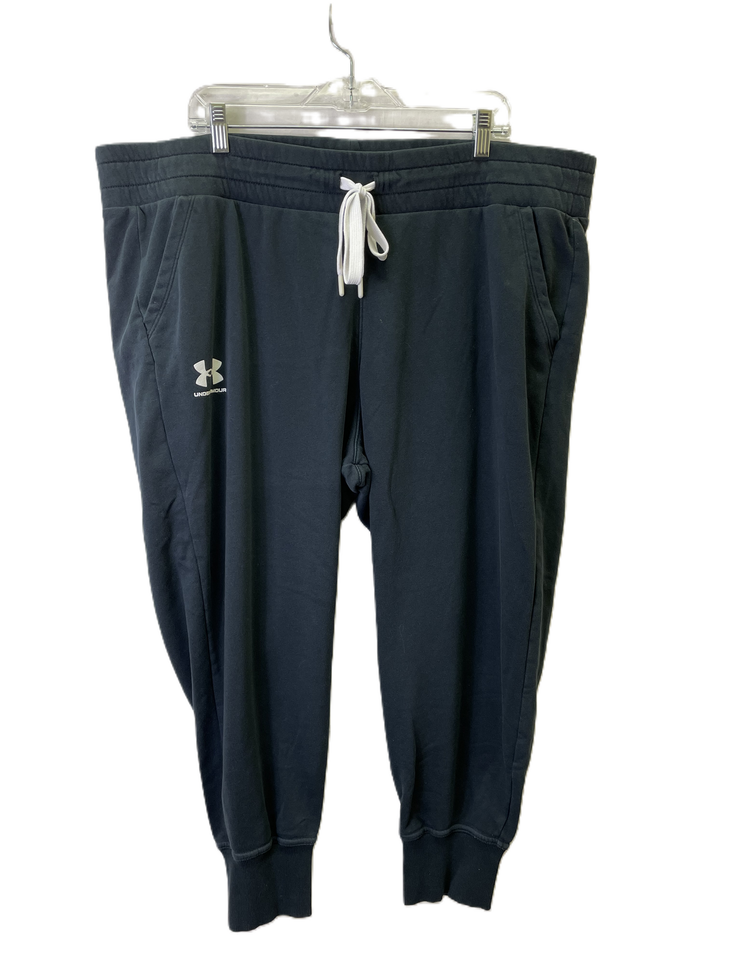 Athletic Pants By Under Armour In Black, Size: 2x