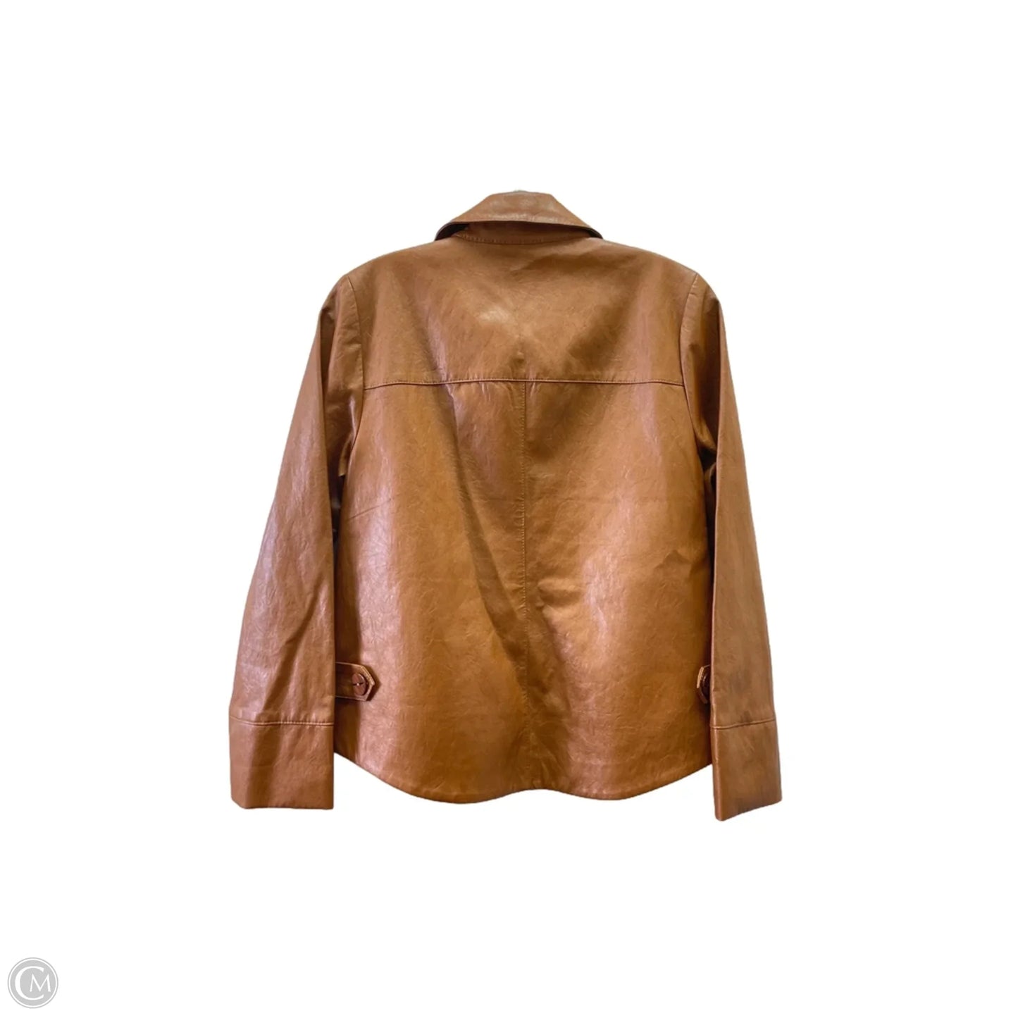 Jacket Other By Chicos In Brown, Size: 4