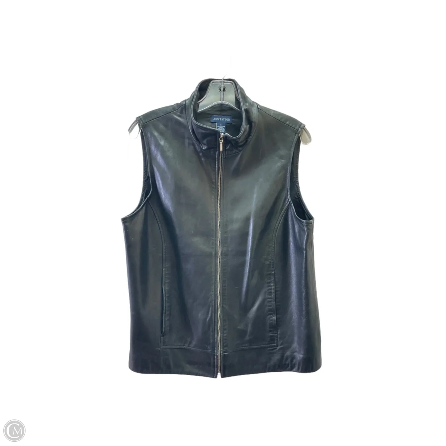 Vest Other By Ann Taylor In Black, Size: L