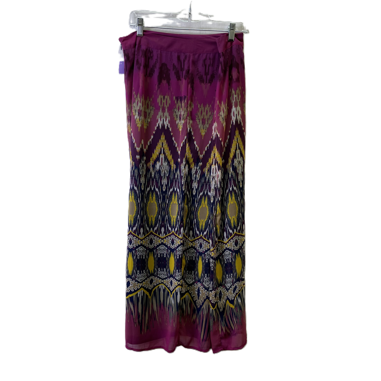 Skirt Maxi By Ashley Stewart In Purple & Tan, Size: 16