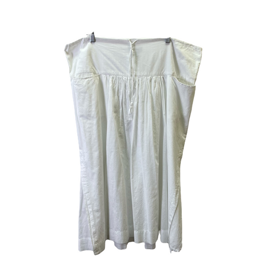 White Skirt Maxi By Merona, Size: L