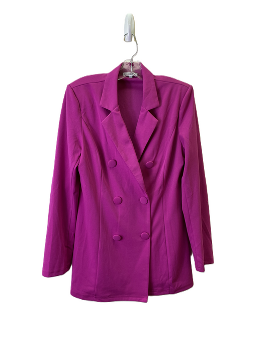 Blazer By Fashion Nova In Pink, Size: L