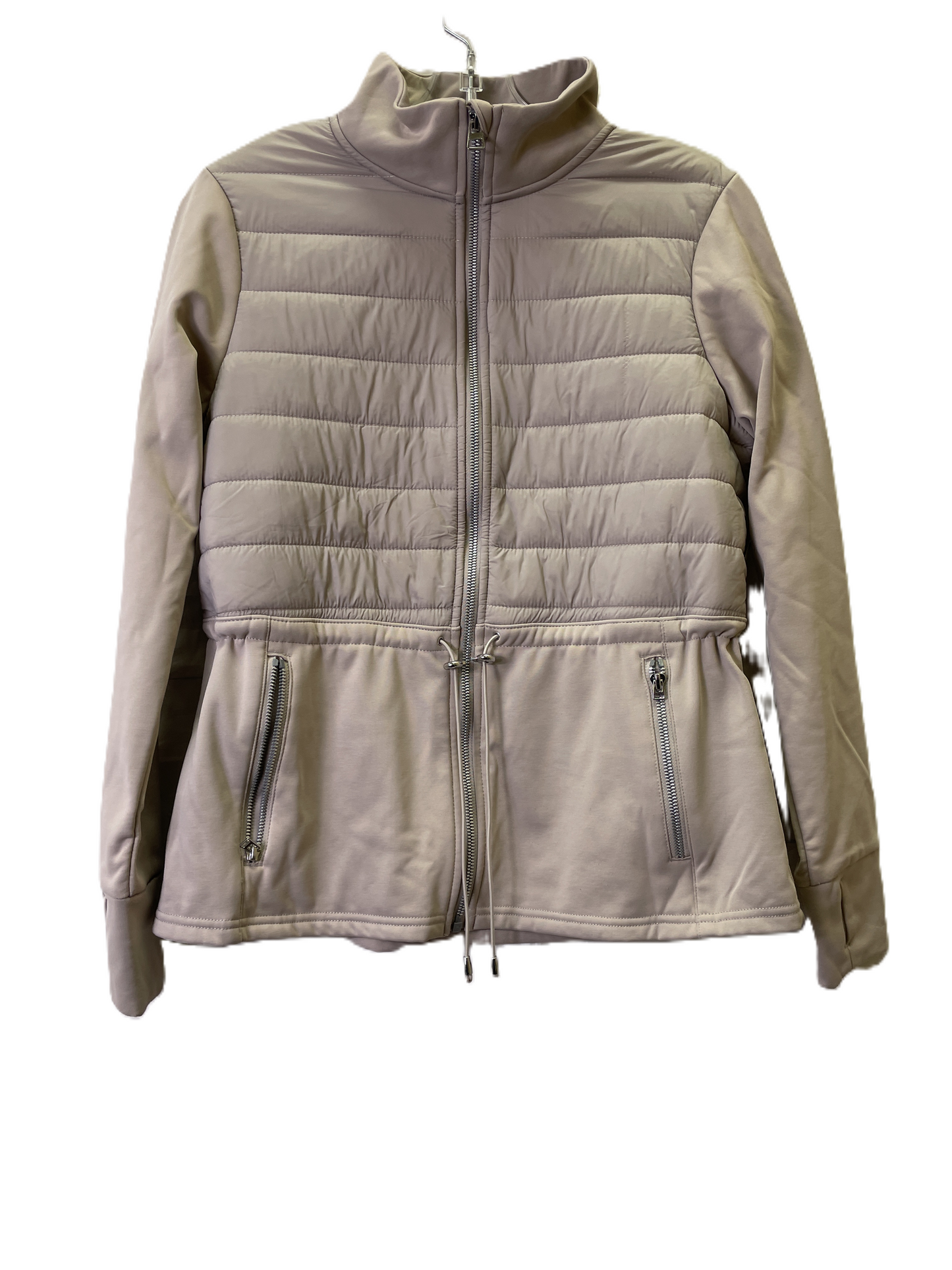 Taupe Jacket Puffer & Quilted By Avia, Size: M