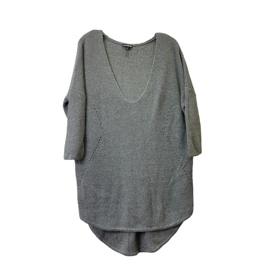 Sweater By Express In Grey, Size: M