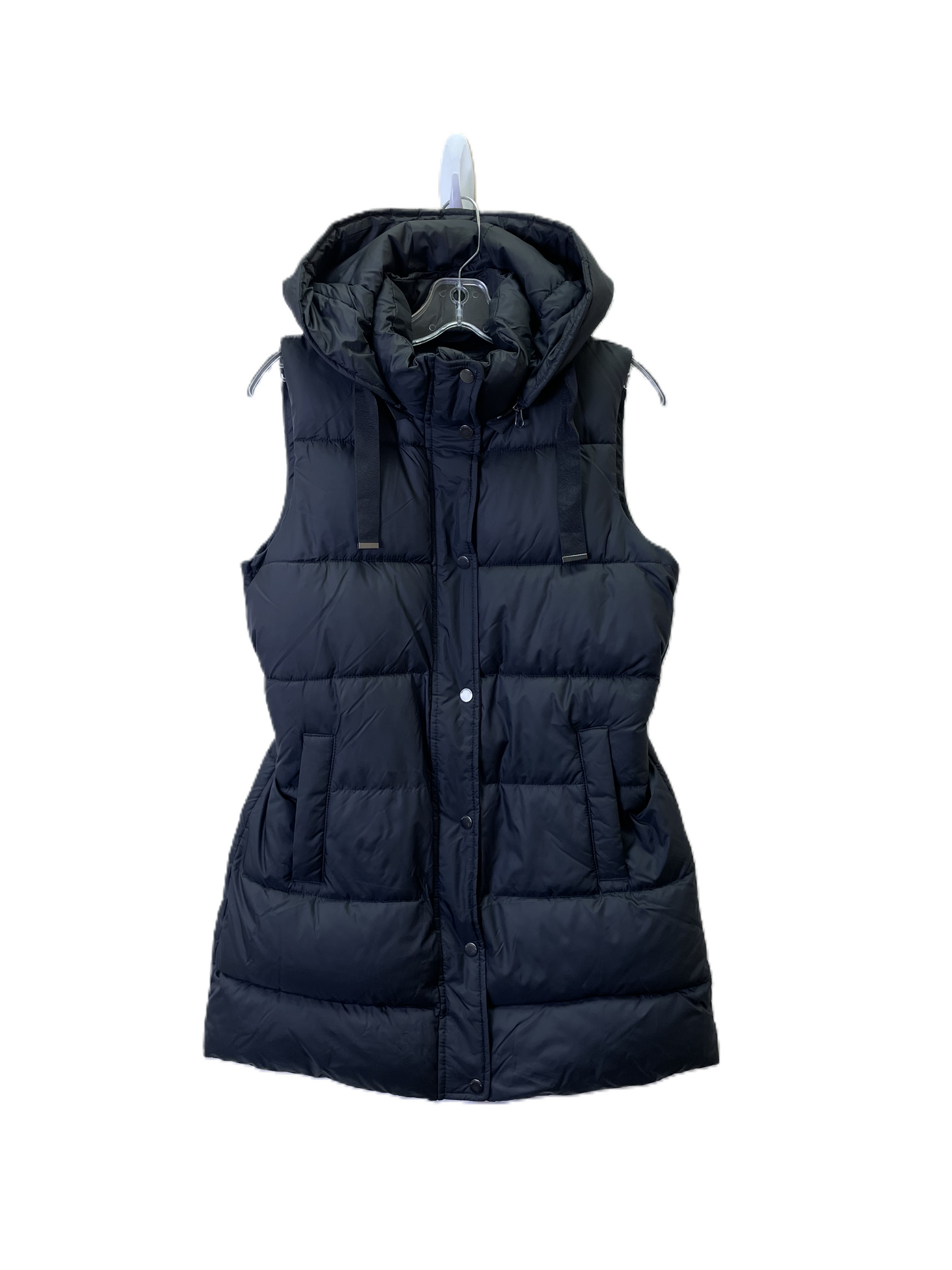 Vest Puffer & Quilted By Weatherproof In Black, Size: S