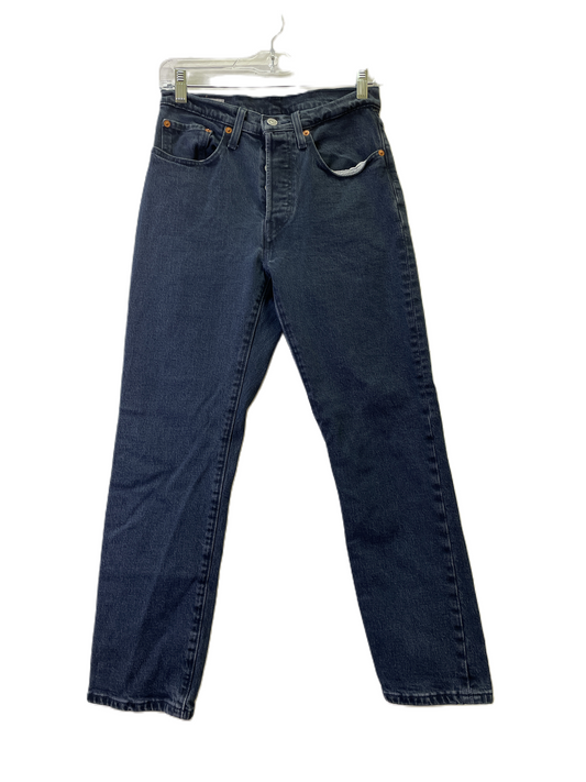 Blue Denim Jeans Straight By Levis, Size: 2