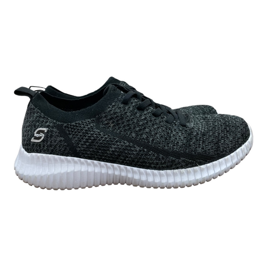 Black Shoes Athletic By Skechers, Size: 7.5