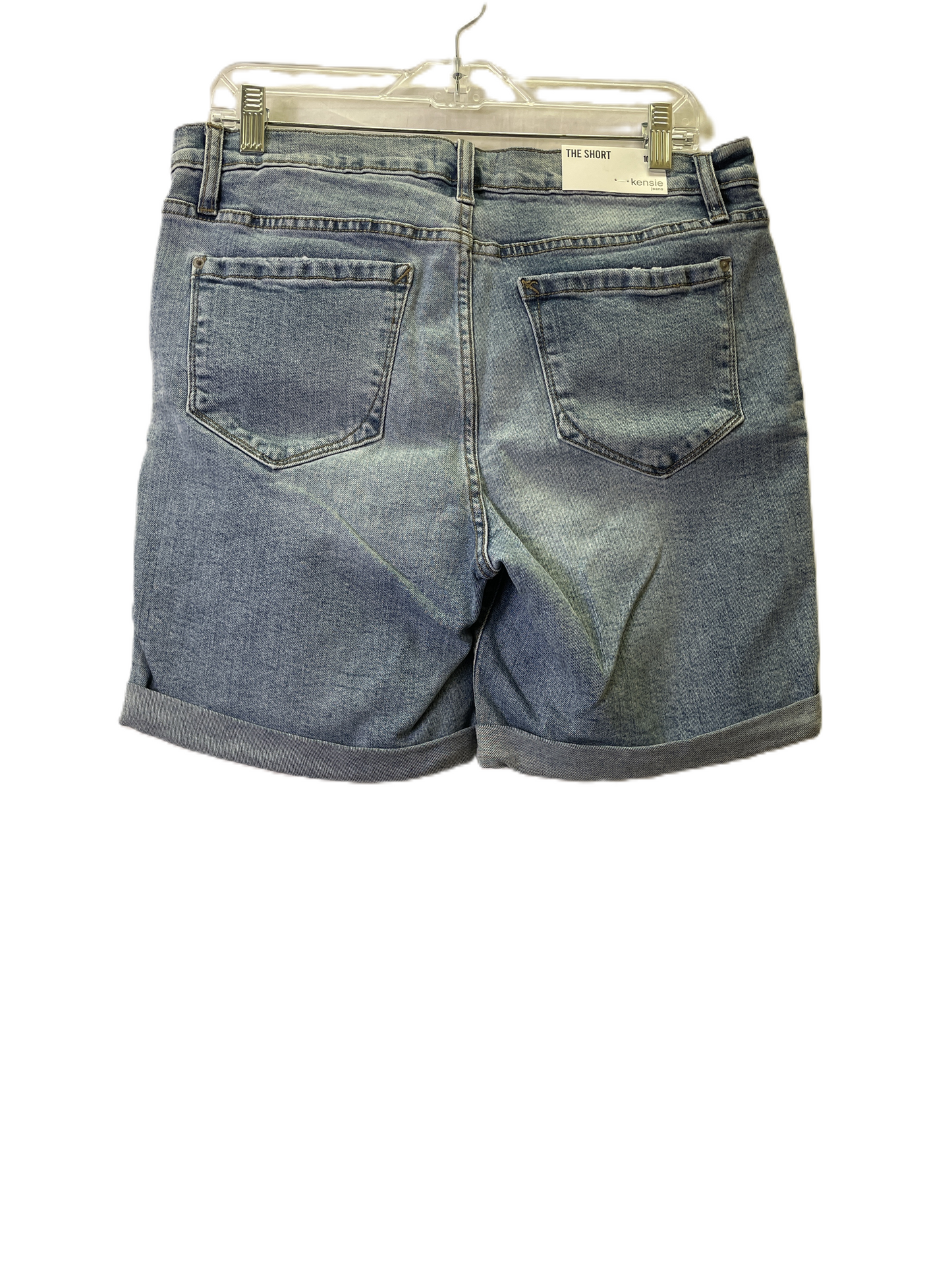 Blue Denim Shorts By Kensie, Size: 10
