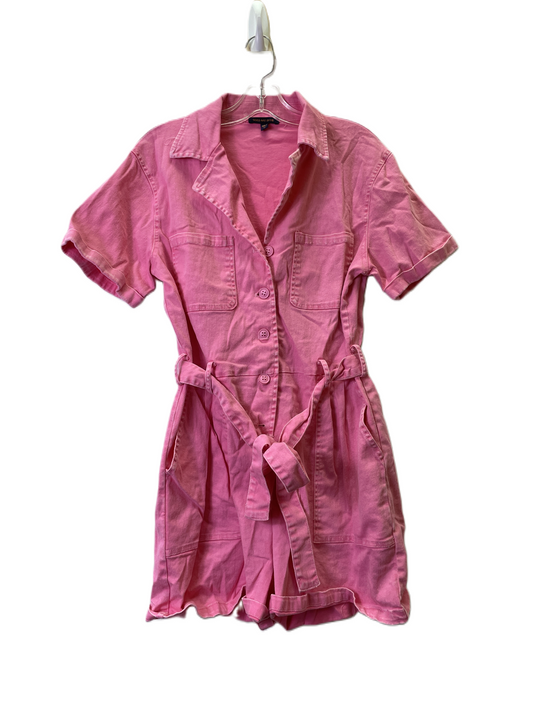 Pink Romper By Skies Are Blue, Size: M