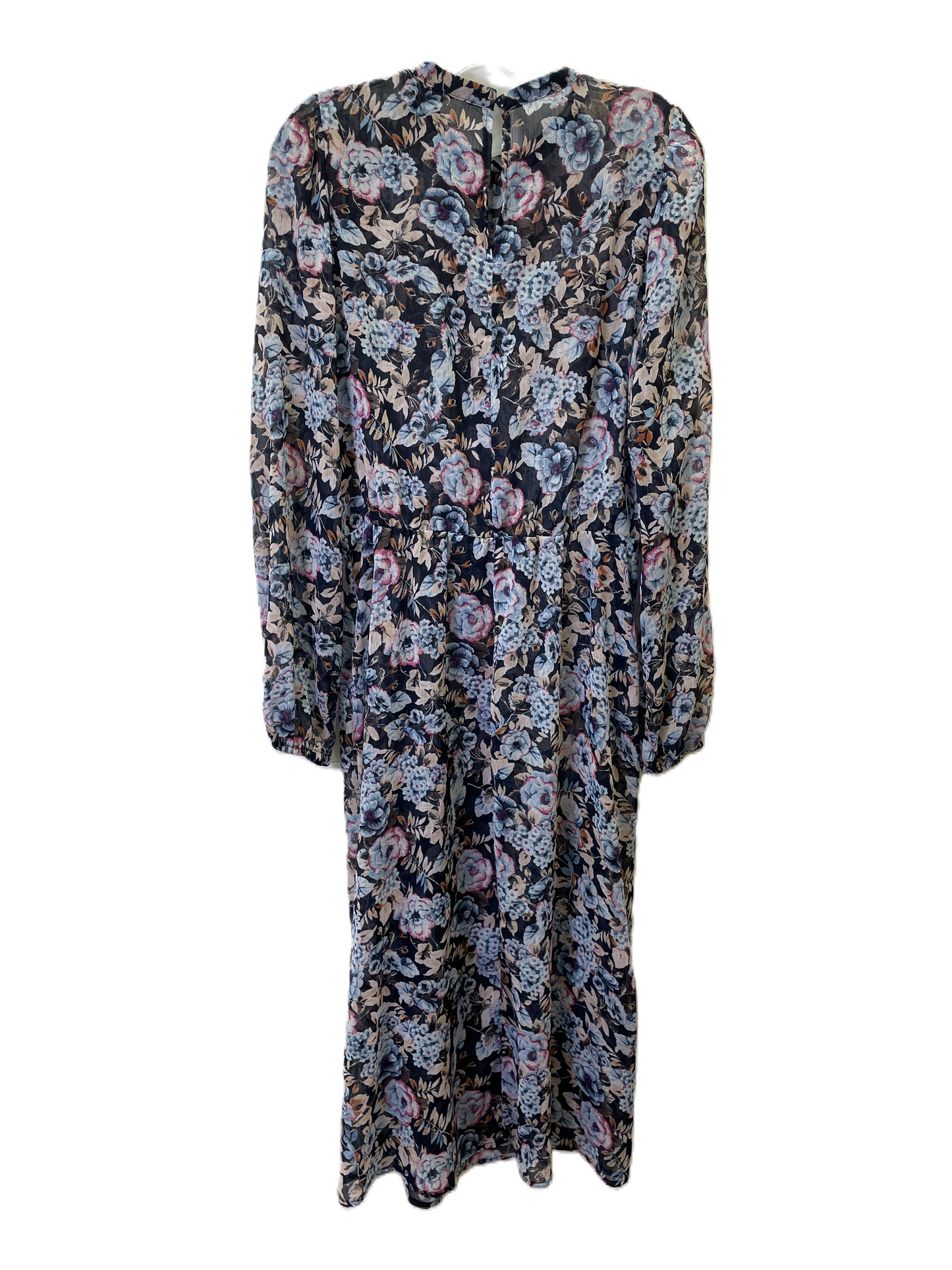 Dress Casual Maxi By Banana Republic In Blue, Size: M