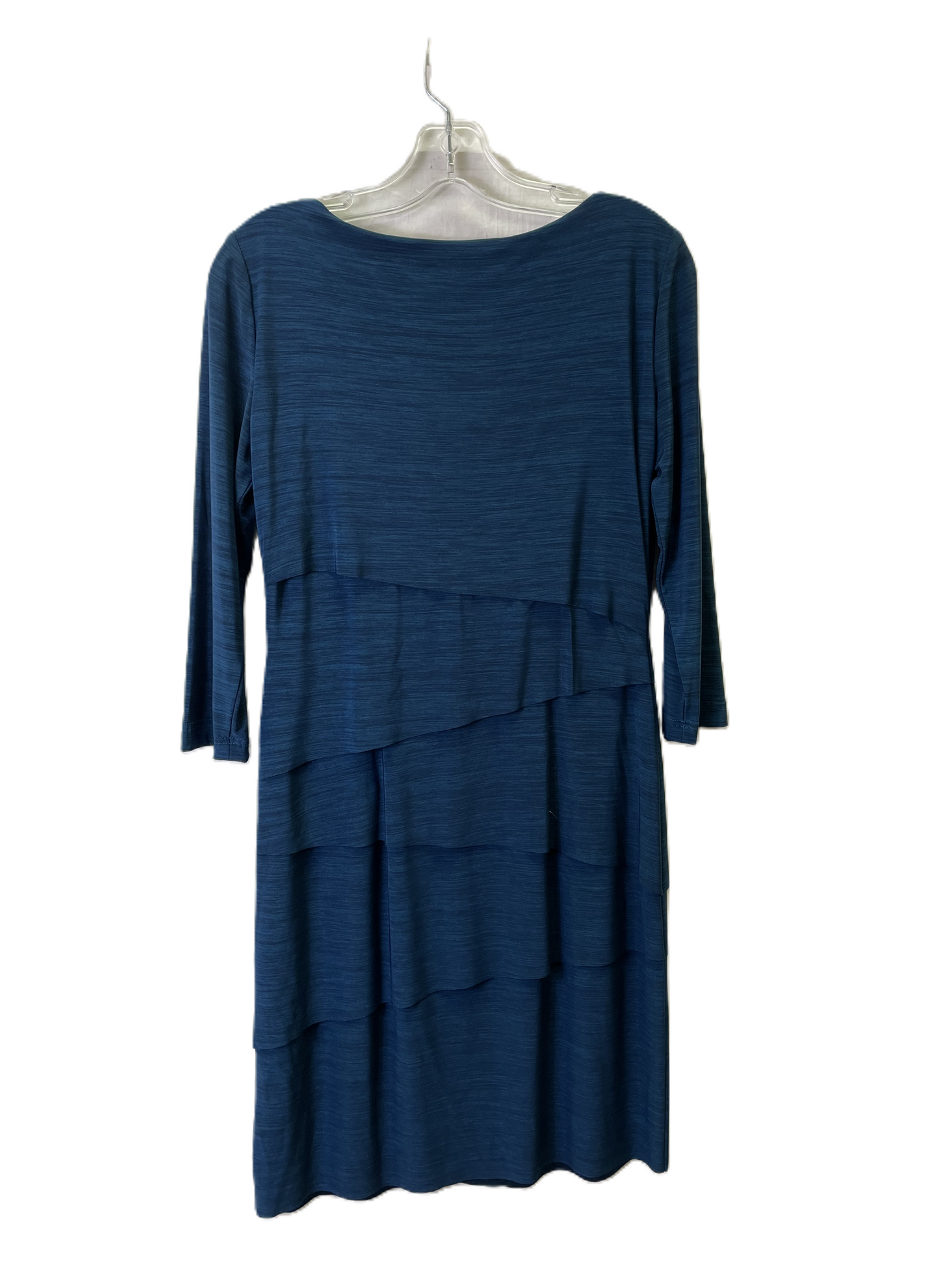 Dress Party Midi By Tahari By Arthur Levine In Teal, Size: S