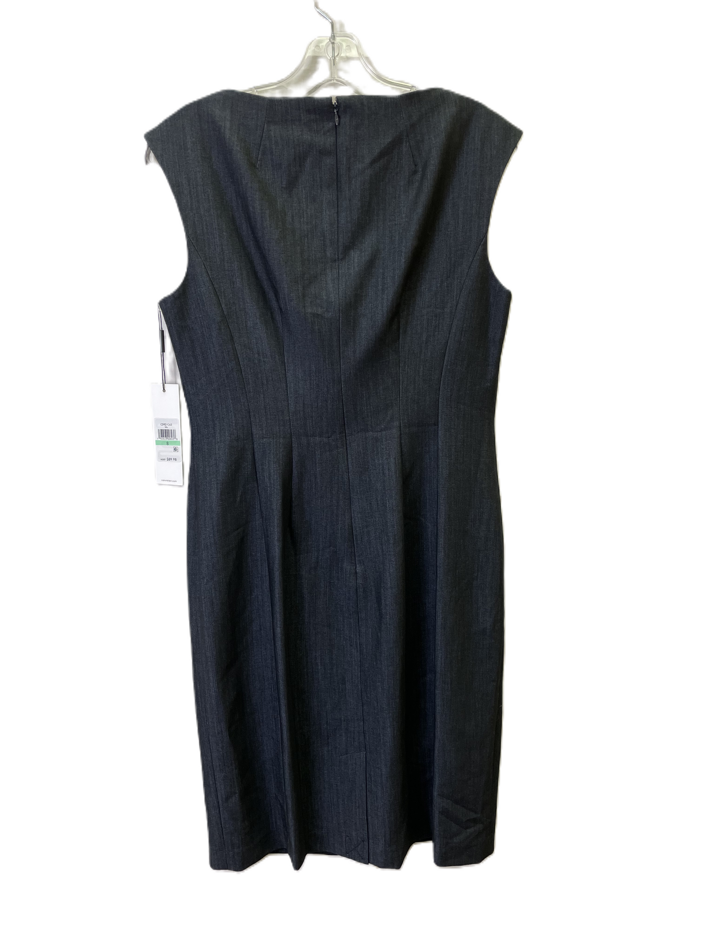 Dress Work By Calvin Klein In Blue, Size: M