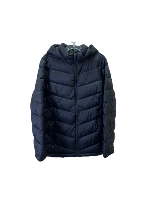 Coat Puffer & Quilted By Charter Club In Black, Size: Xl