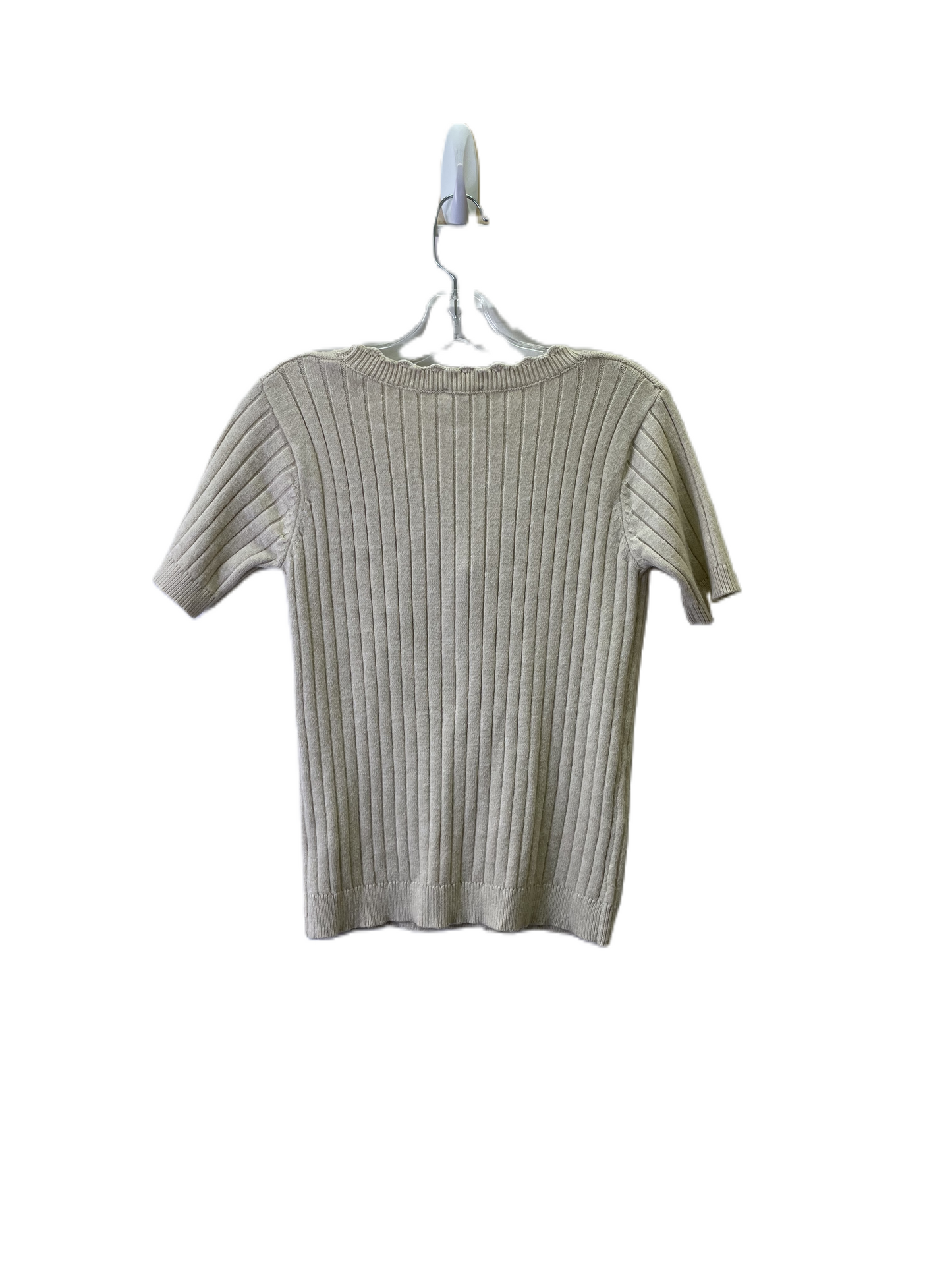 Sweater By Hem & Thread In Cream, Size: L