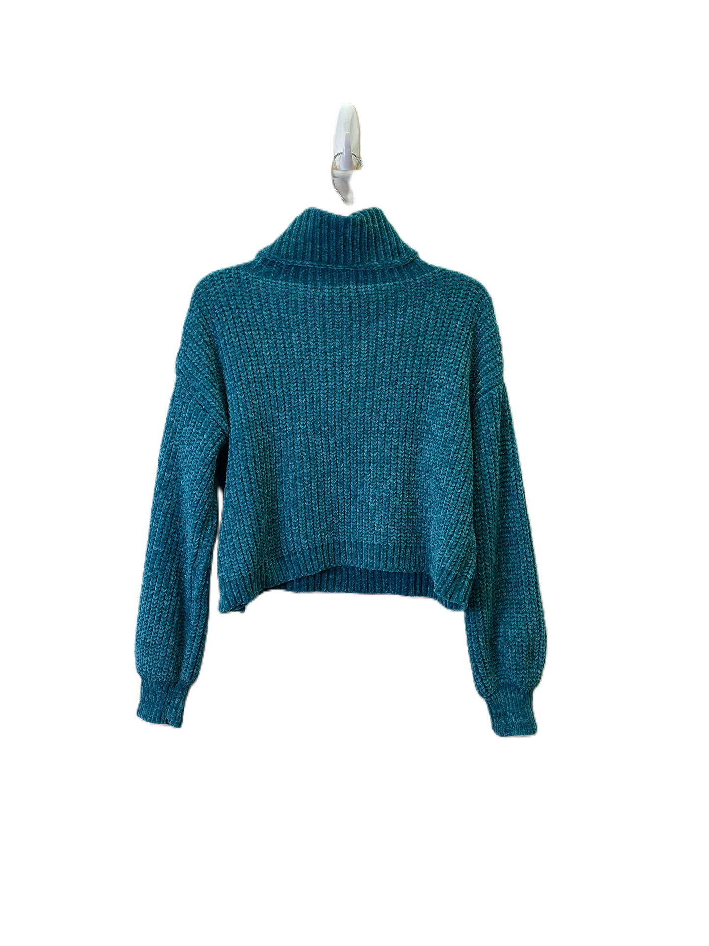 Sweater By Zenana Outfitters In Teal, Size: M