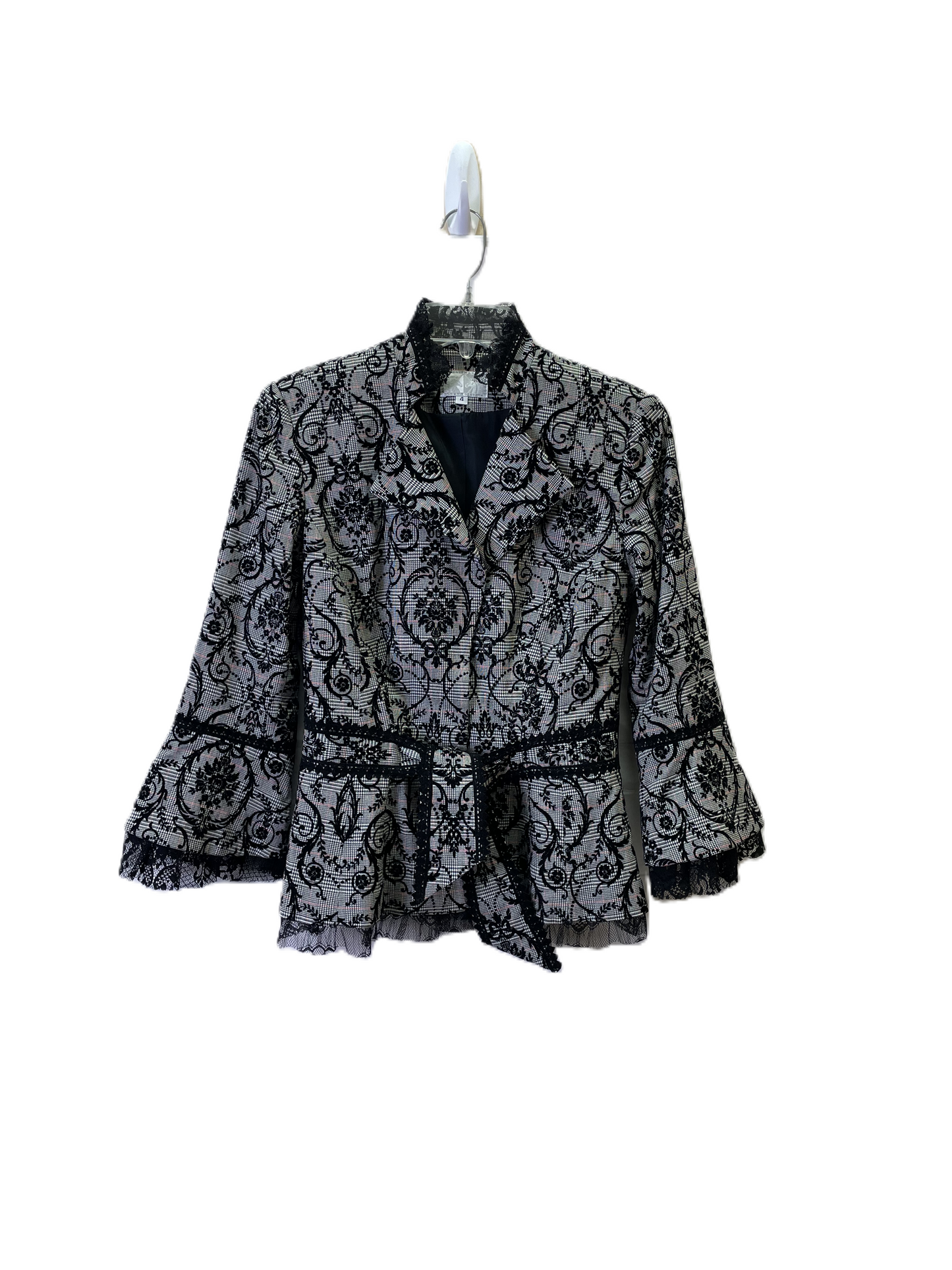 Blazer By Alberto Makali In Black, Size: S