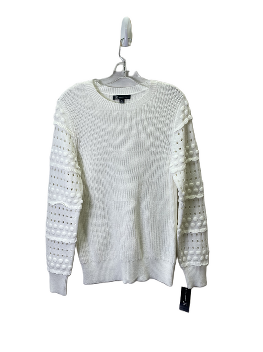 Sweater By Inc In White, Size: M