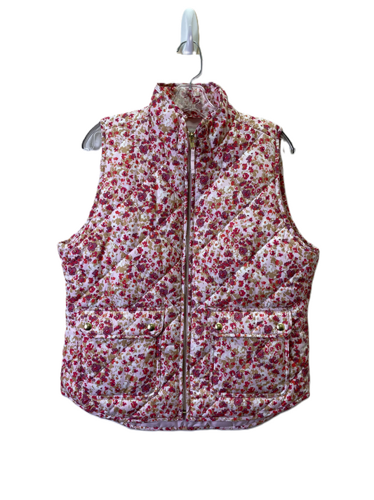 Vest Puffer & Quilted By J. Crew In Pink, Size: M