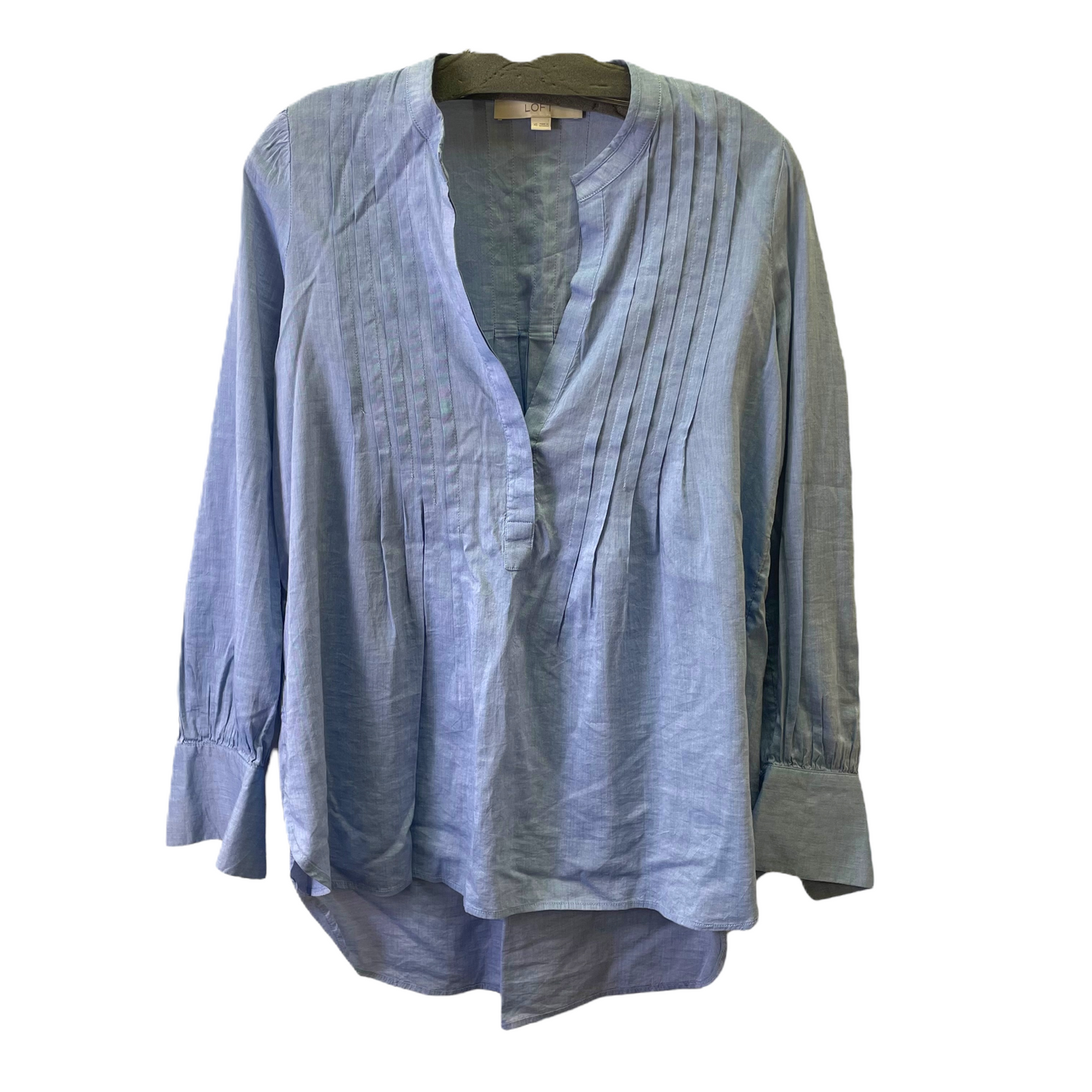 Top Long Sleeve Basic By Loft  Size: Xs