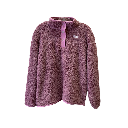 Mauve Jacket Fleece By Earth Yoga, Size: M