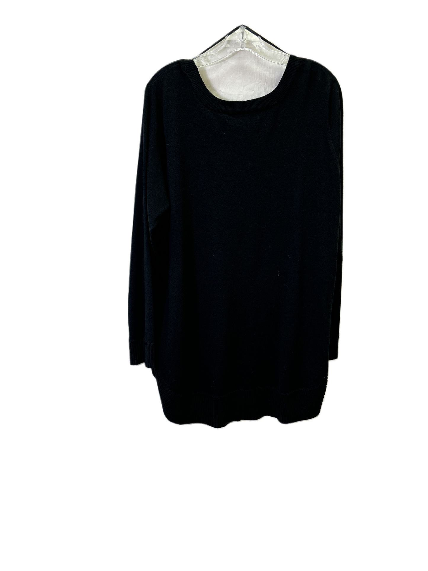 Sweater By Max Studio In Black, Size: 1x