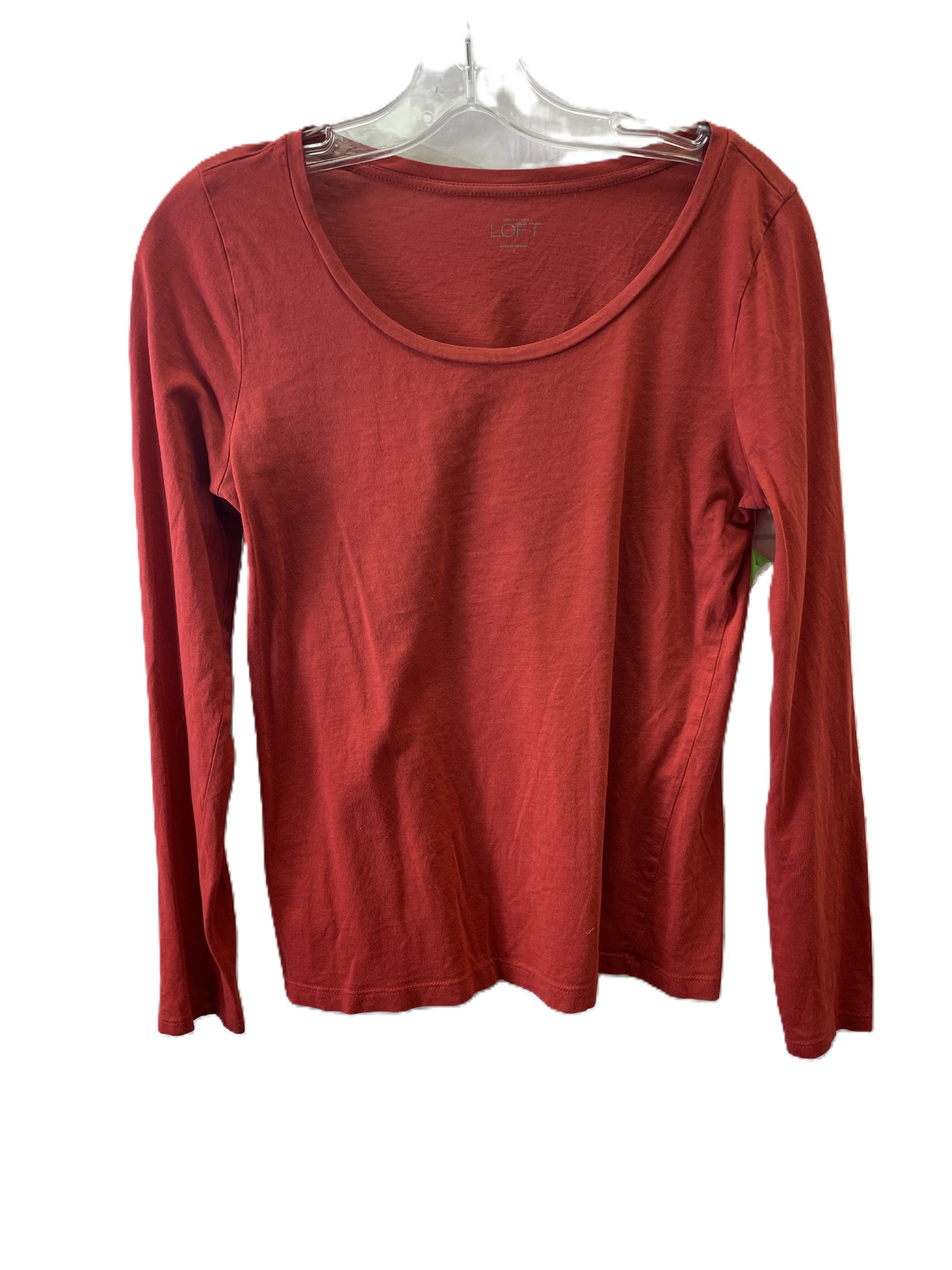 Top Long Sleeve Basic By Loft  Size: S