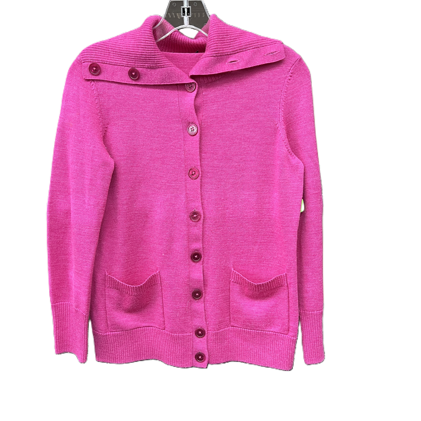 Sweater Cardigan. In Mauve, Size: S