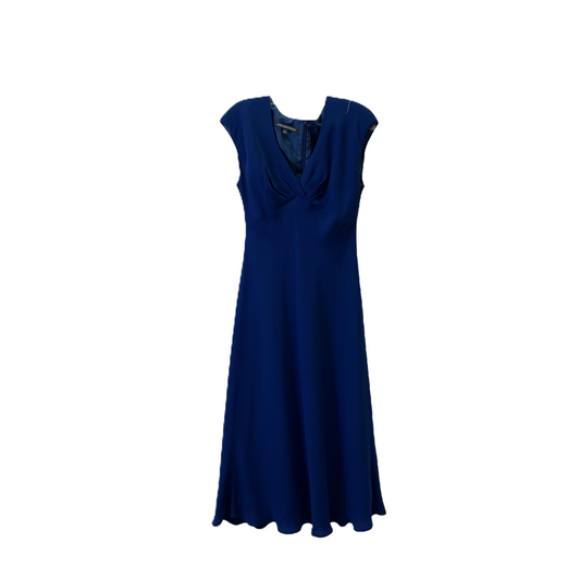 Blue Dress Party Long By Jones New York, Size: L