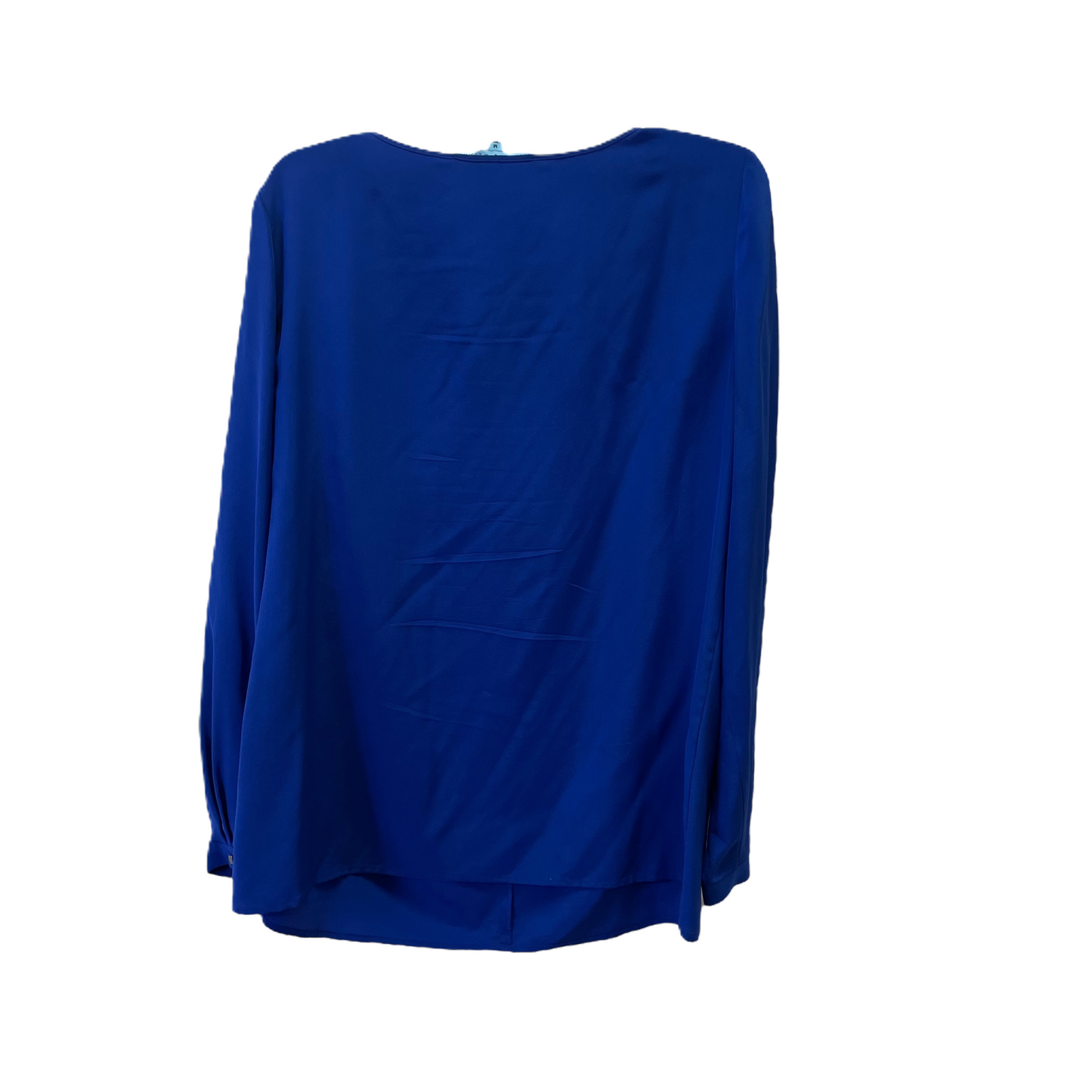 Blue Top Long Sleeve Basic By Antonio Melani, Size: M